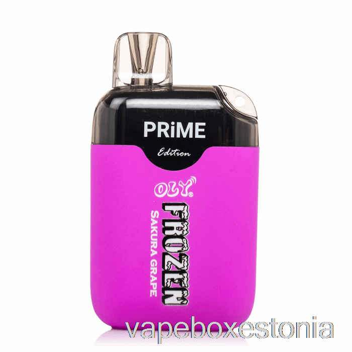 Vape Box Estonia Oly Frozen Prime 6500 ühekordne Sakura Viinamari